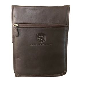 ROCKY MOUTAINEER LEATHER SHOULDER BAG NEW